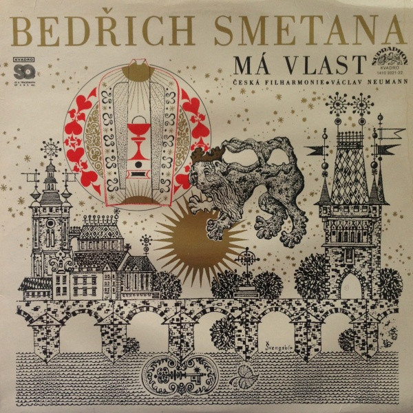 Bedřich Smetana,Česká Filharmonie/Václav Neumann-Má Vlast-2LPbaz